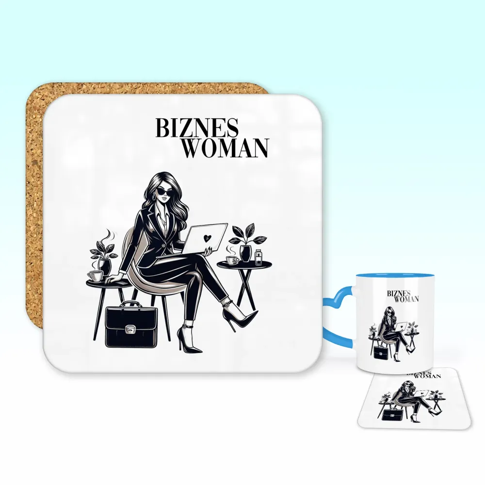 Podkładka pod kubek - BIZNES WOMAN
