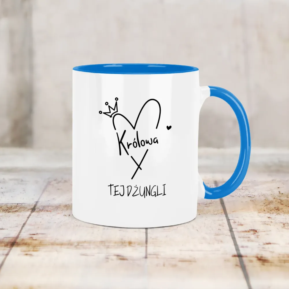 Kubek KolorMix - Królowa TEJ DUŻNGLI