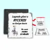 Podkładka pod kubek - Rycerz na białym koniu