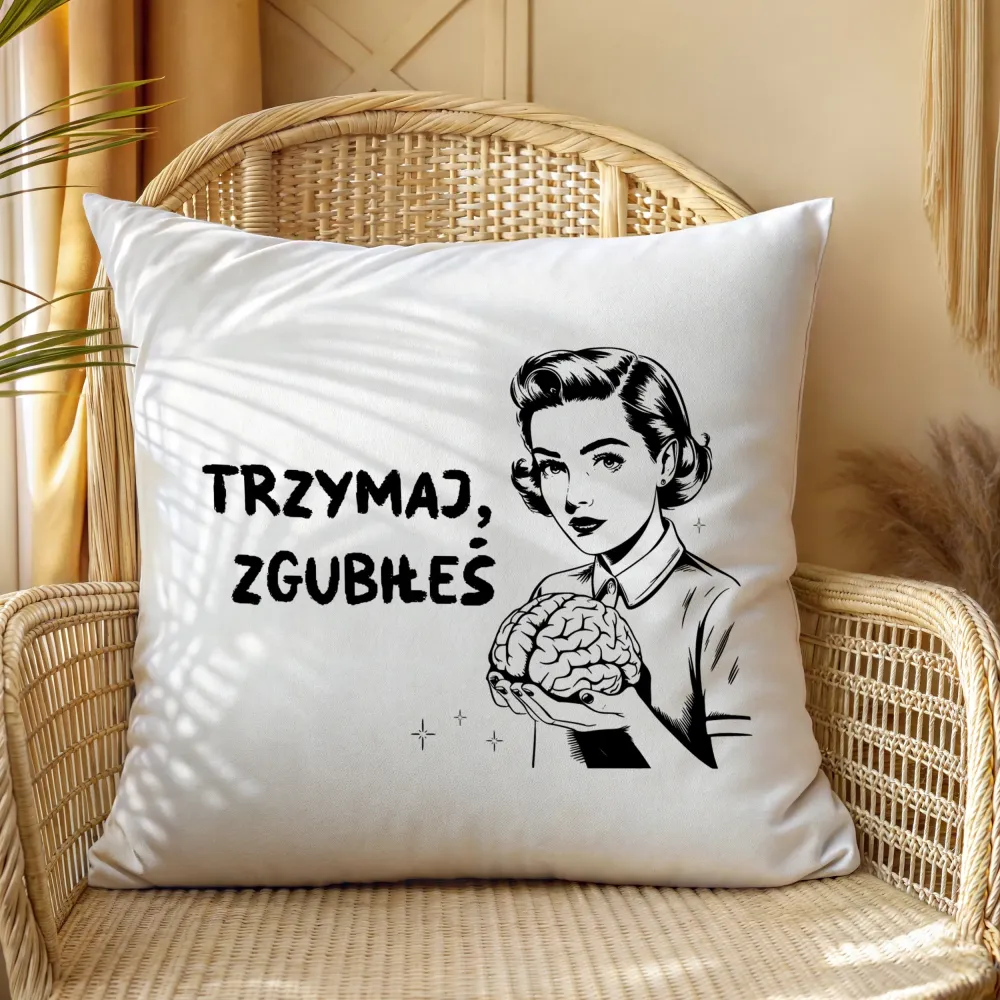 Poduszka - Trzymaj, zgubiłeś. Poduszka - Trzymaj, zgubiłeś.
