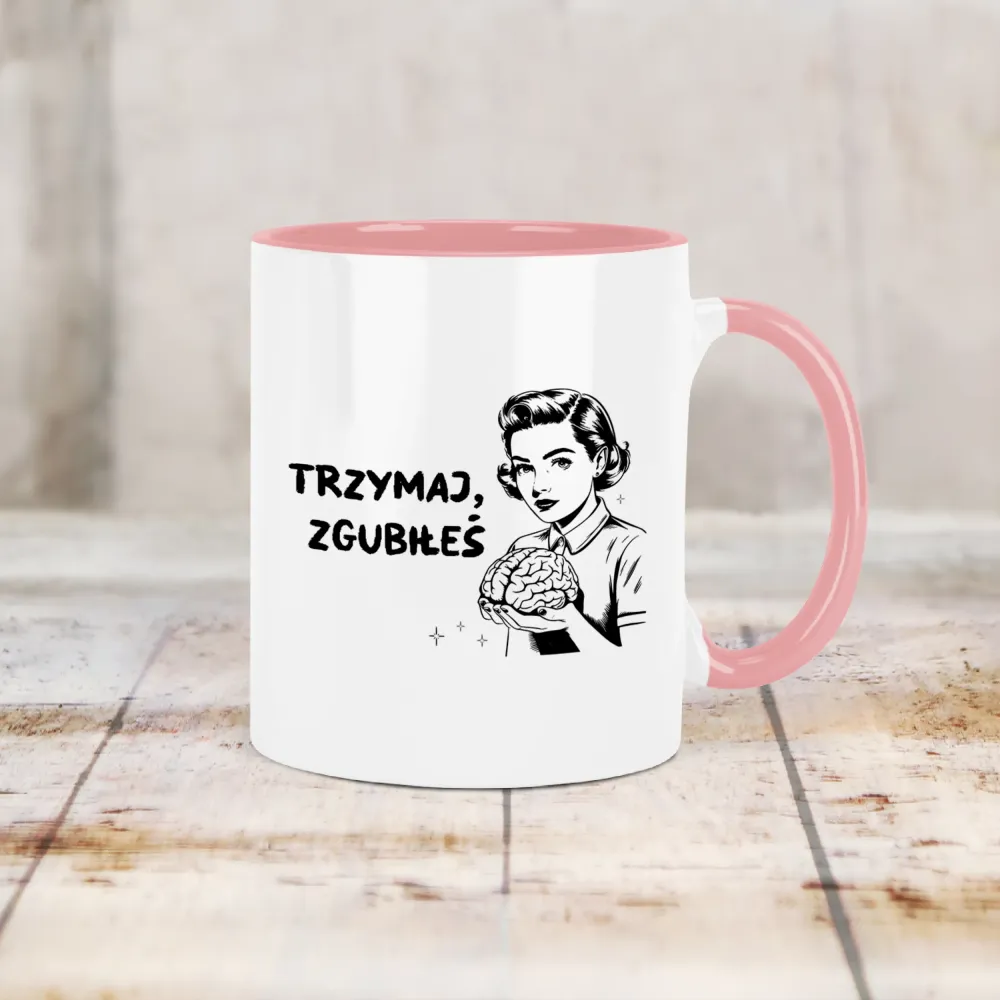 Kubek KolorMix - Trzymaj, zgubiłeś.