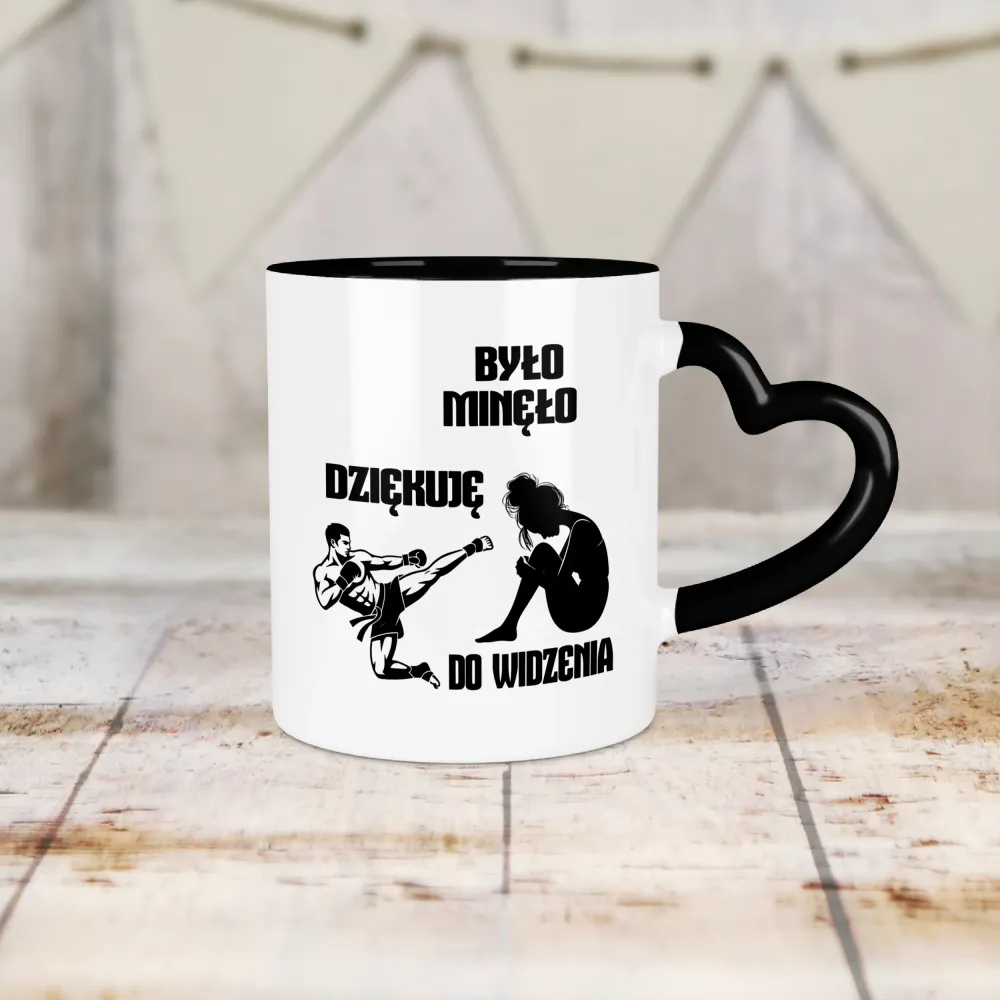 Kubek Serce - Było minęło dziękuje do widzenia