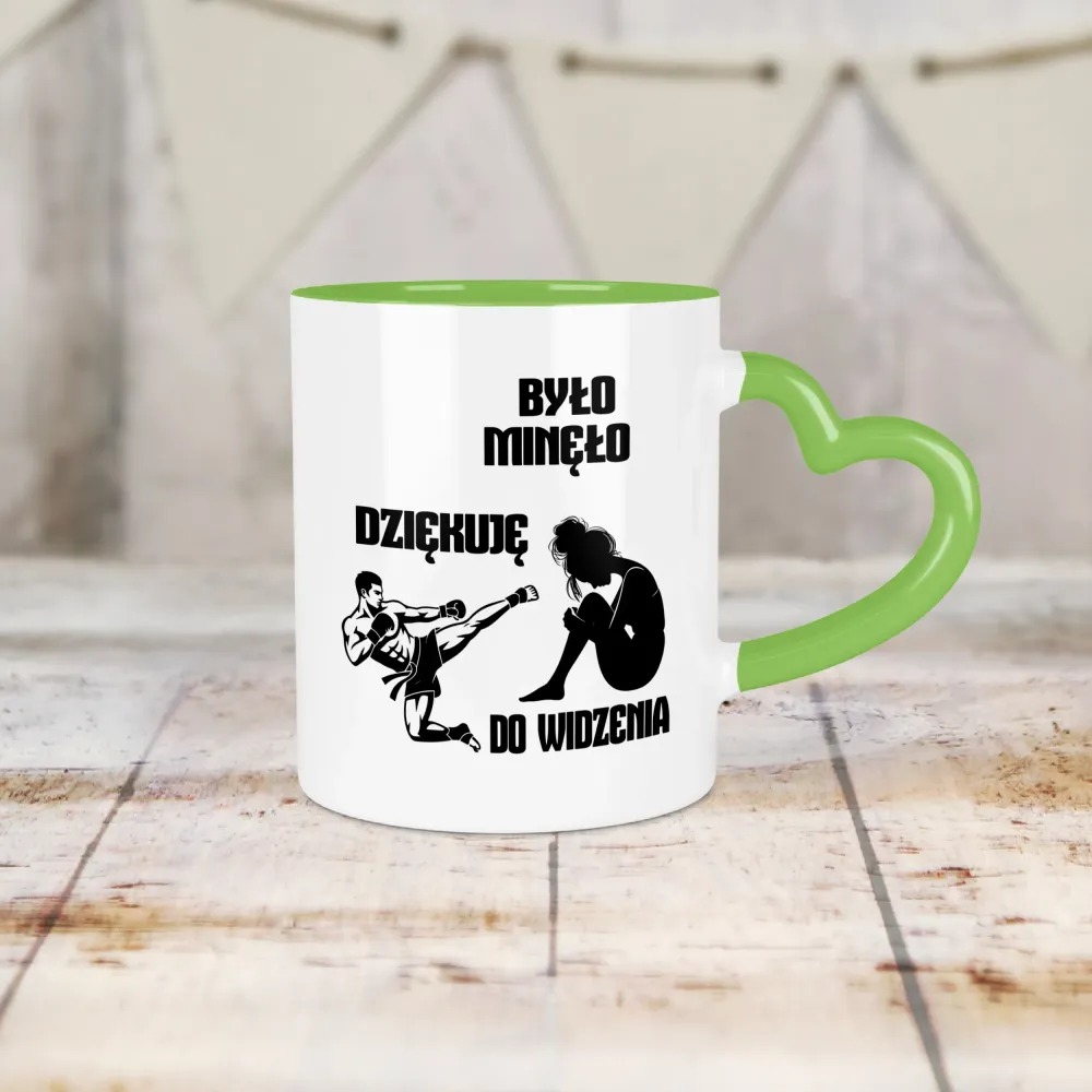 Kubek Serce - Było minęło dziękuje do widzenia