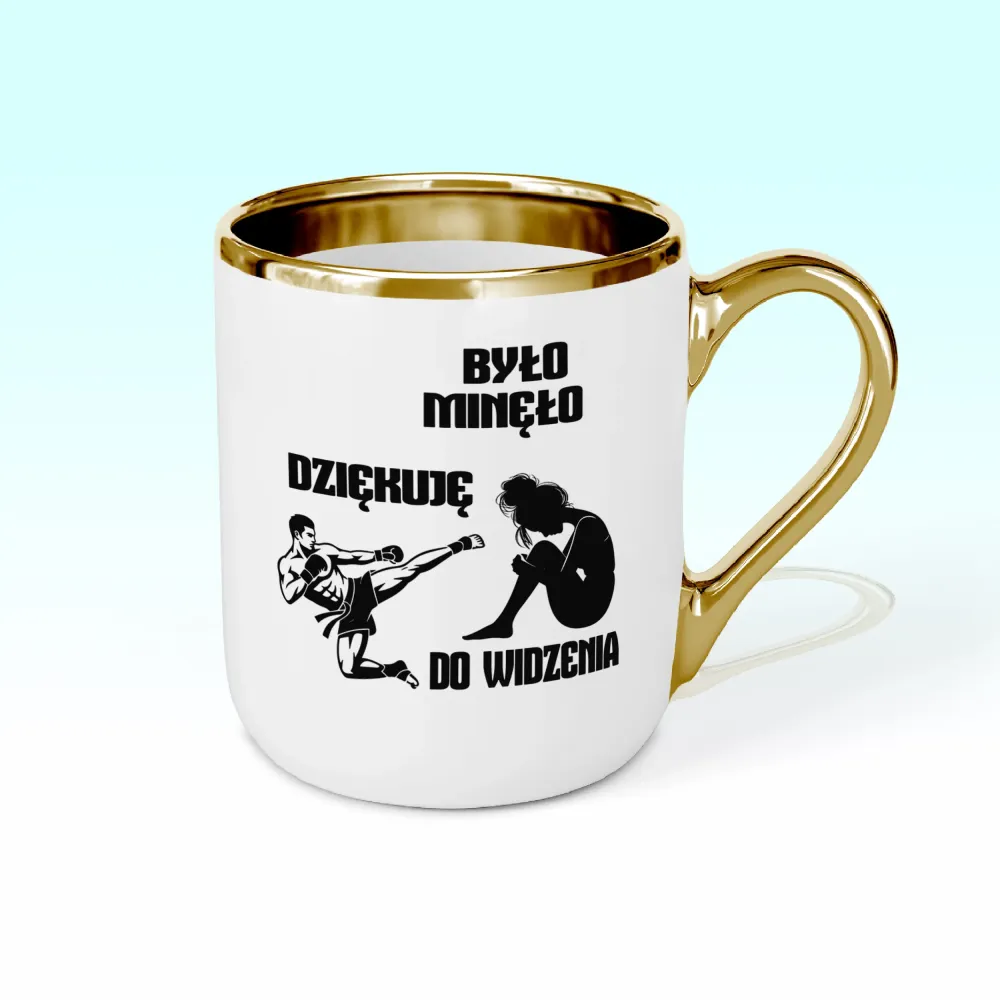 Kubek Elegant - Było minęło dziękuje do widzenia