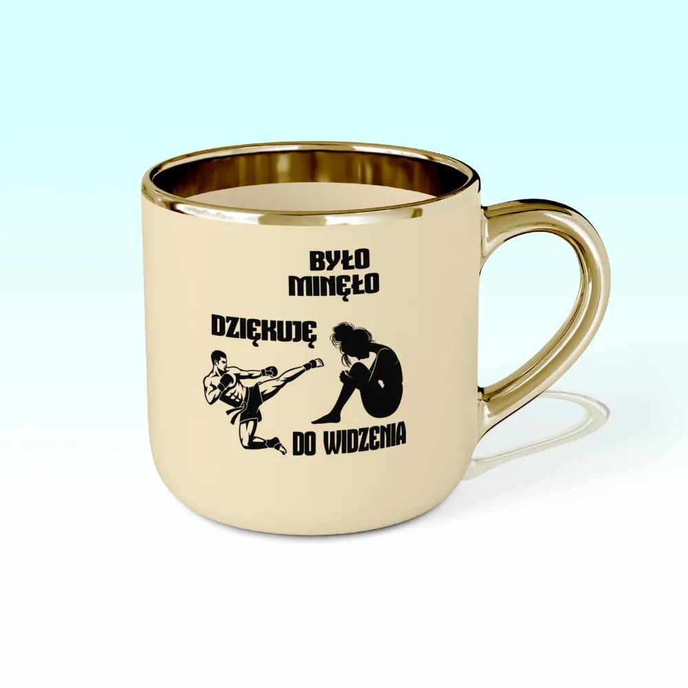 Kubek Elegant - Było minęło dziękuje do widzenia