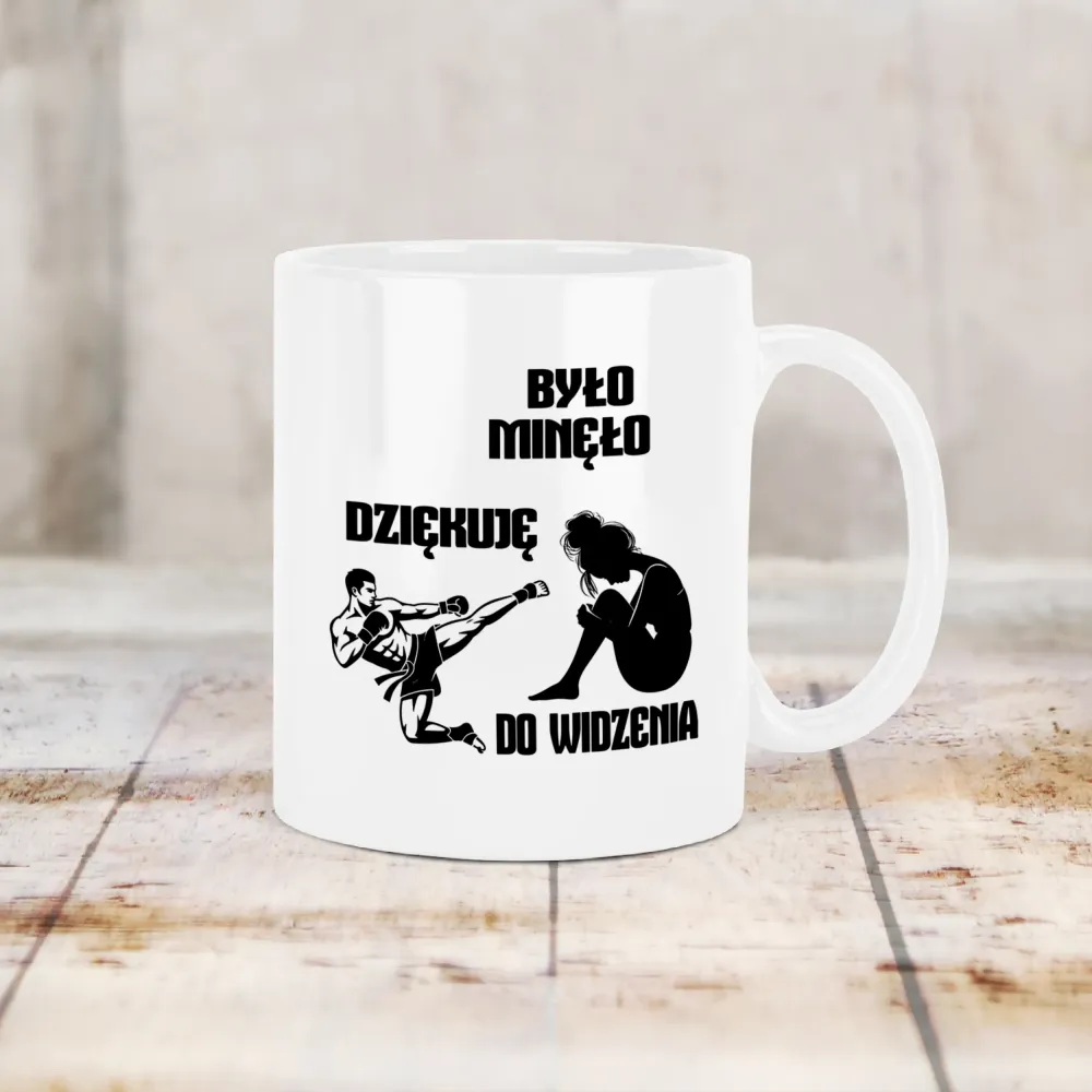 Kubek KolorMix - Było minęło dziękuje do widzenia