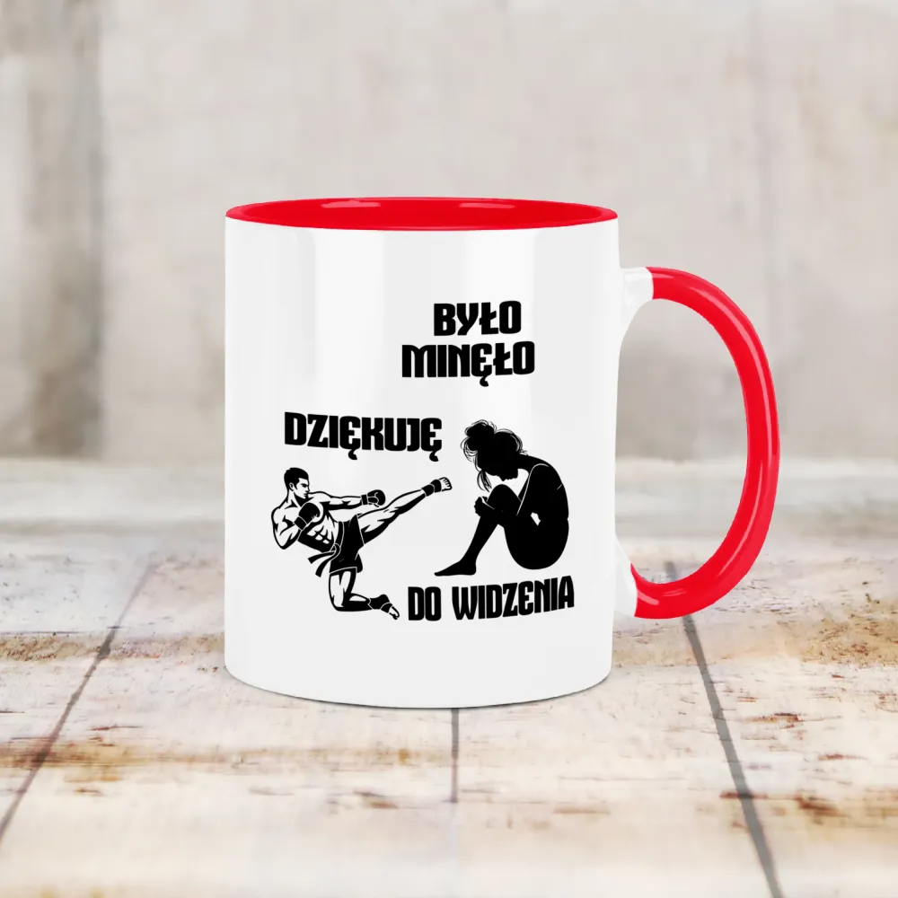 Kubek KolorMix - Było minęło dziękuje do widzenia