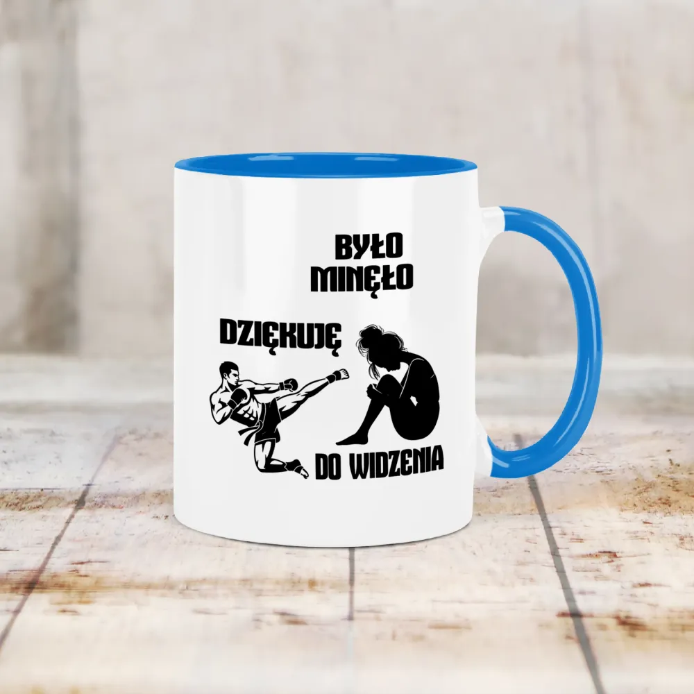 Kubek KolorMix - Było minęło dziękuje do widzenia