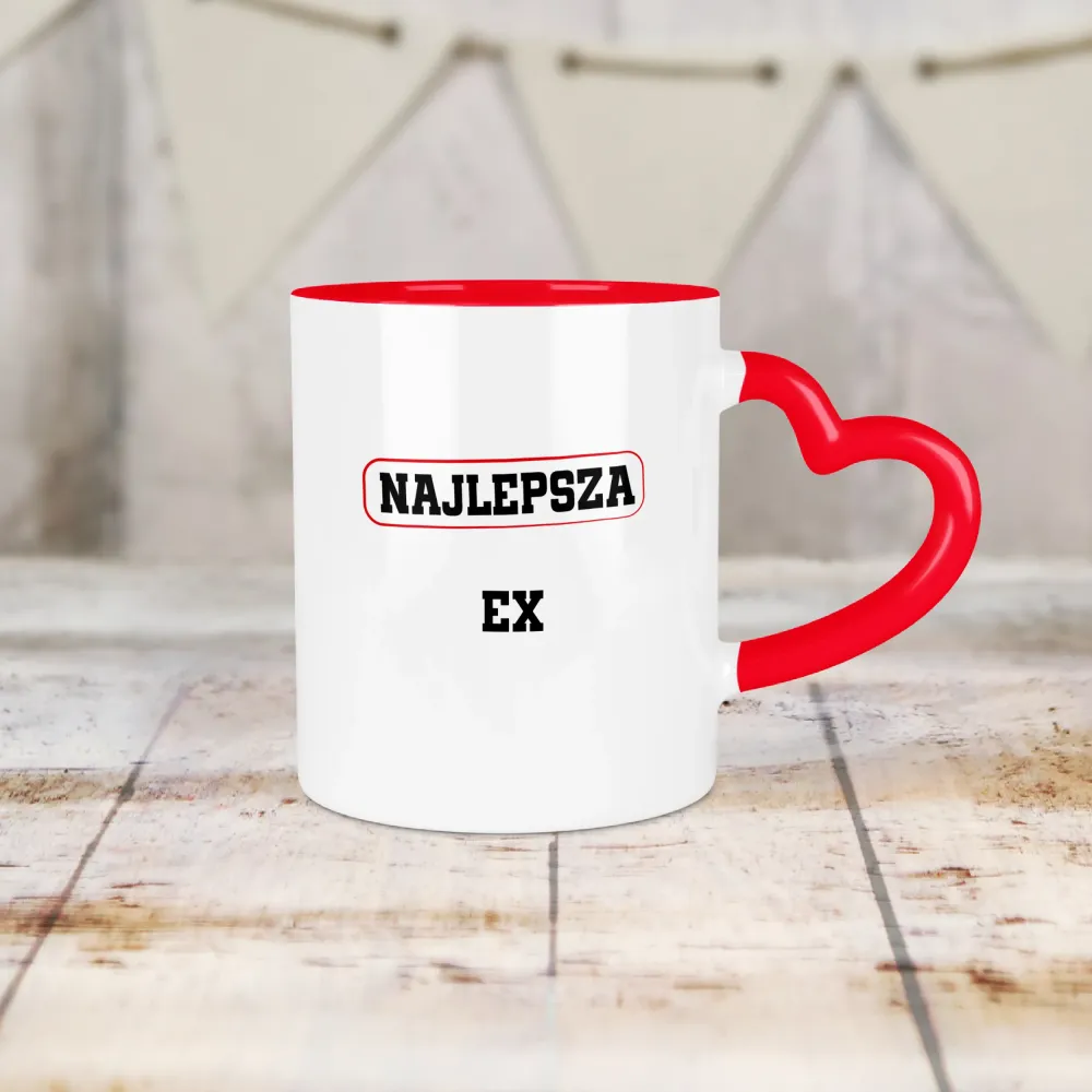 Kubek Serce - Najlepsza EX Kubek Serce - Najlepsza EX