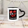 Kubek Serce - Moja EX jest moją Walentynką