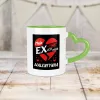 Kubek Serce - Moja EX jest moją Walentynką