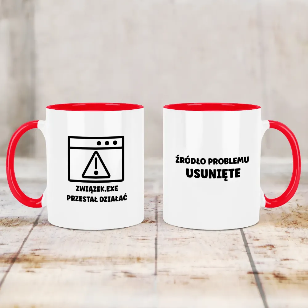 Kubek KolorMix - Związek.EXE przestał działać - Źródło problemu usunięte