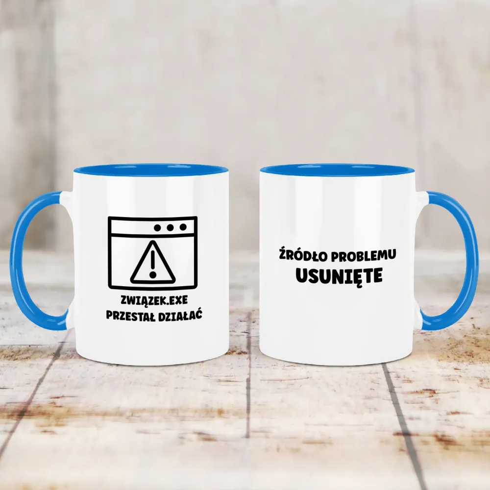 Kubek KolorMix - Związek.EXE przestał działać - Źródło problemu usunięte