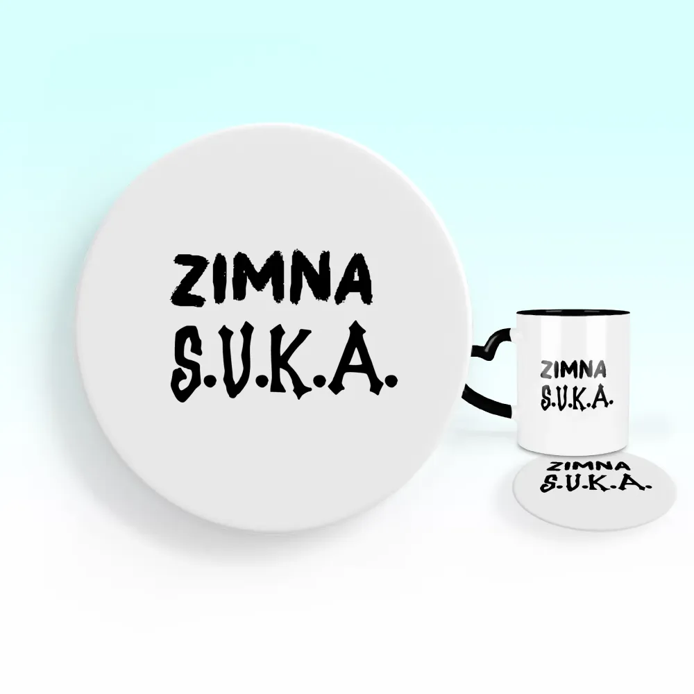 Podkładka pod kubek - ZIMNA SUKA