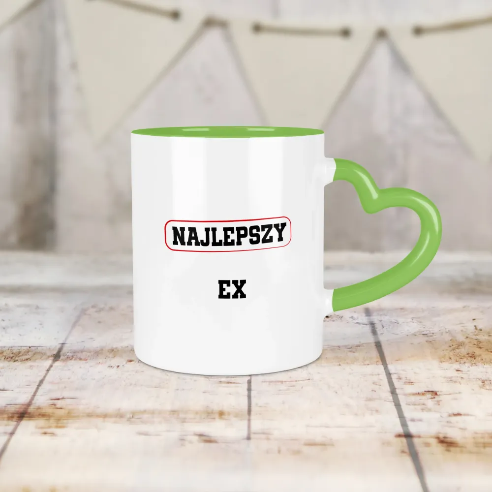 Kubek Serce - Najlepszy EX