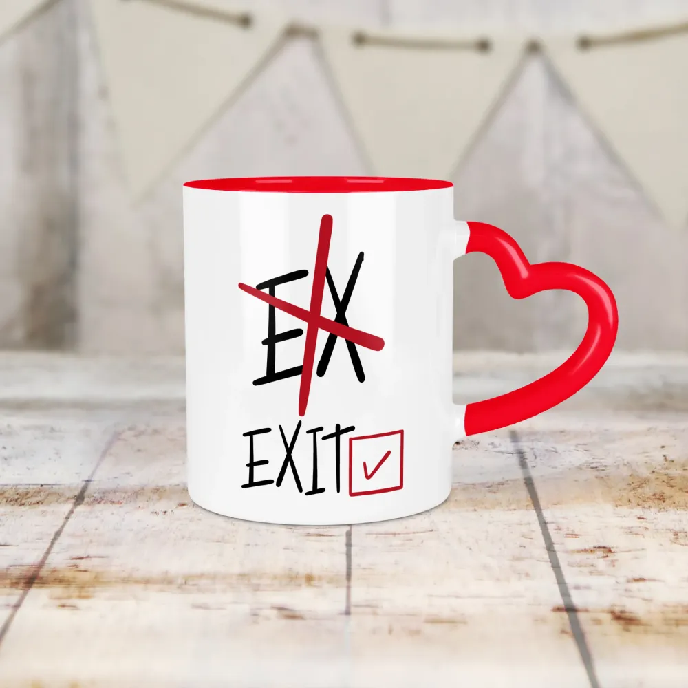 Kubek Serce - Ex / EXIT