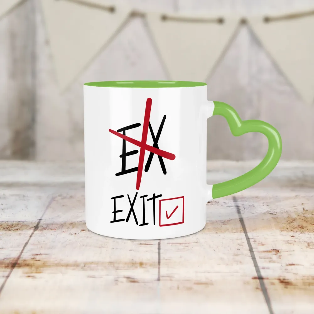 Kubek Serce - Ex / EXIT