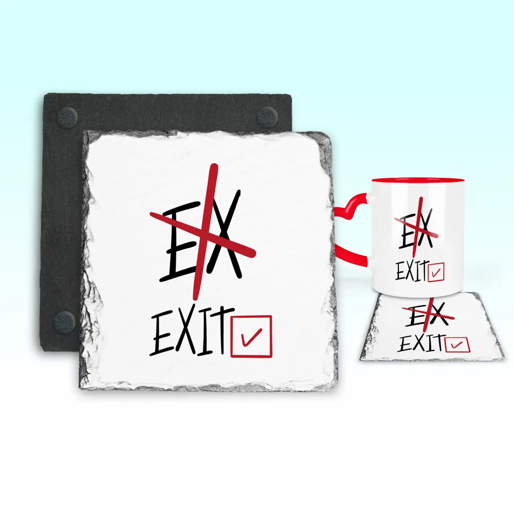 Podkładka pod kubek - Ex / EXIT