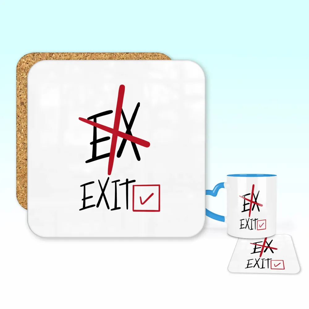 Podkładka pod kubek - Ex / EXIT