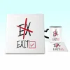 Podkładka pod kubek - Ex / EXIT
