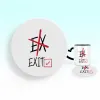 Podkładka pod kubek - Ex / EXIT